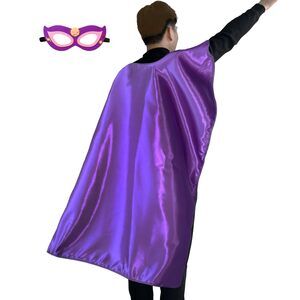 5463 Adult Super Hero Capes And Mask For Superhero Costume